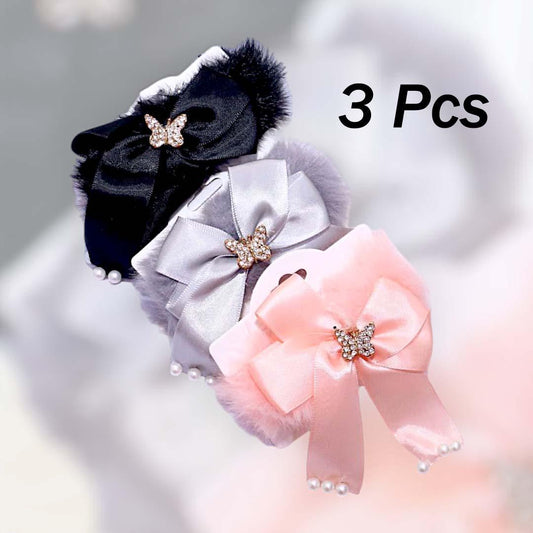 Vibrant Full Length Hair Pony - Pack of 3 Multicolor Styling Accessories