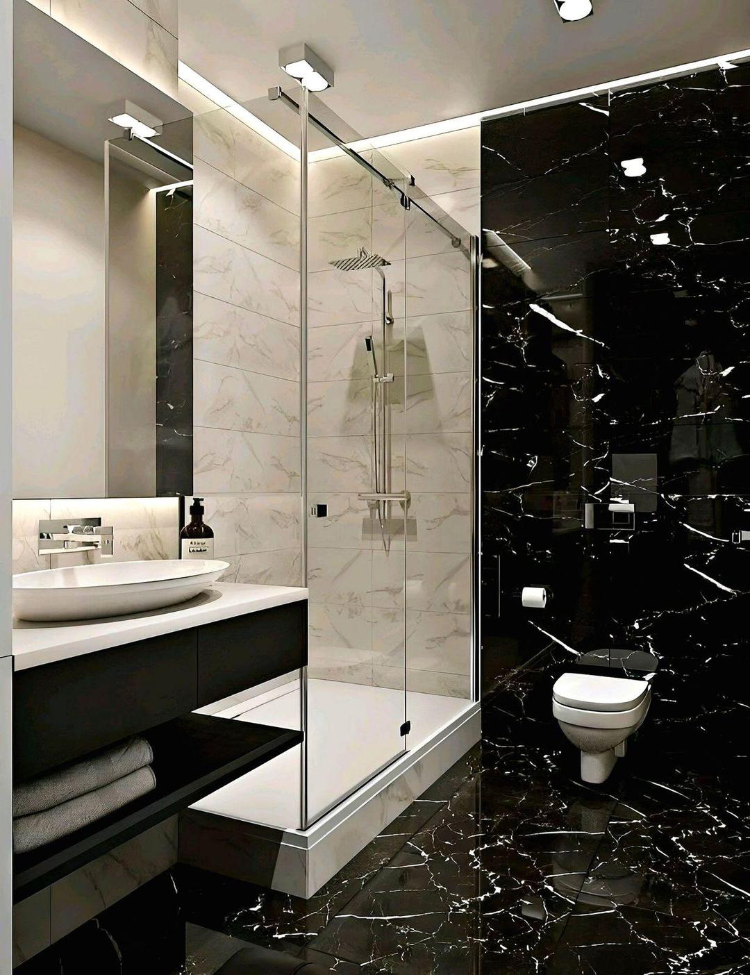 Modern Design Quartz Wall Marble Sheet - 1 Pc