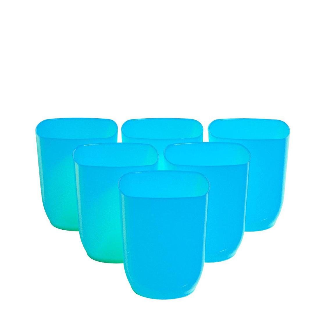 6-Piece Plastic Glass Set – Durable, Lightweight & Everyday Friendly