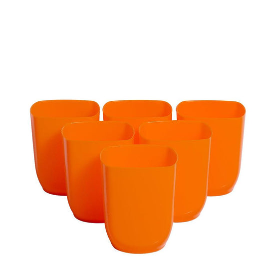 6-Piece Plastic Glass Set – Durable, Lightweight & Everyday Friendly