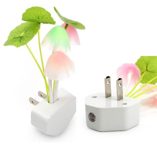 LED Mushroom Sensor Night Light - Pack Of 4