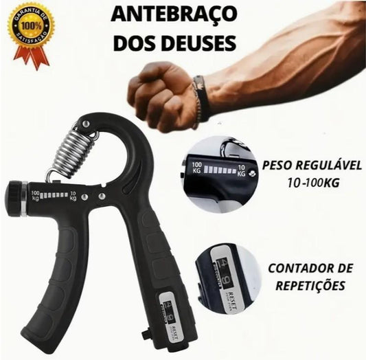 Hand Gripper Exercise With Counter