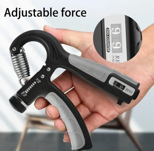 Hand Gripper Exercise With Counter