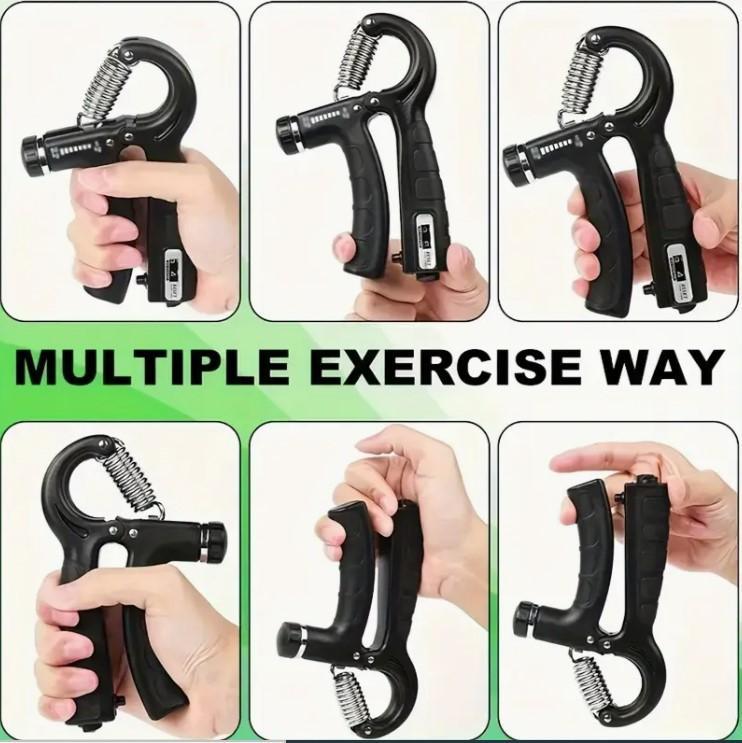 Hand Gripper Exercise With Counter