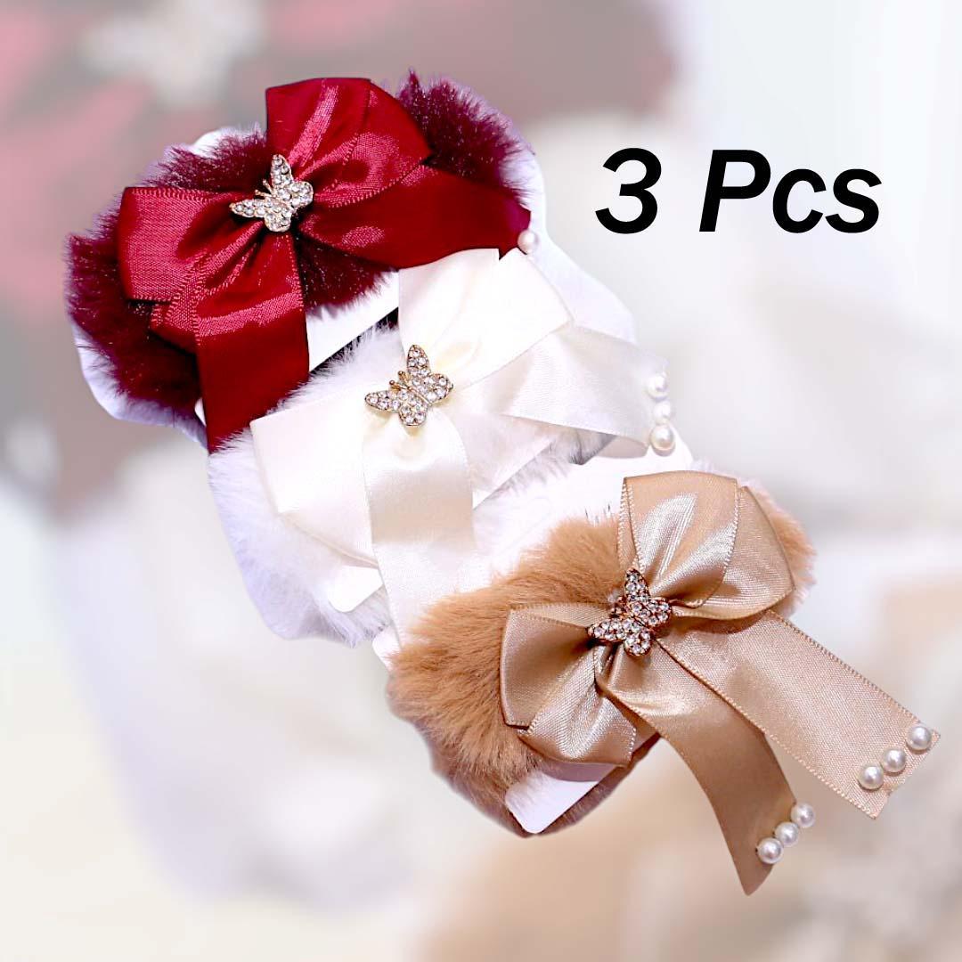 Vibrant Full Length Hair Pony - Pack of 3 Multicolor Styling Accessories