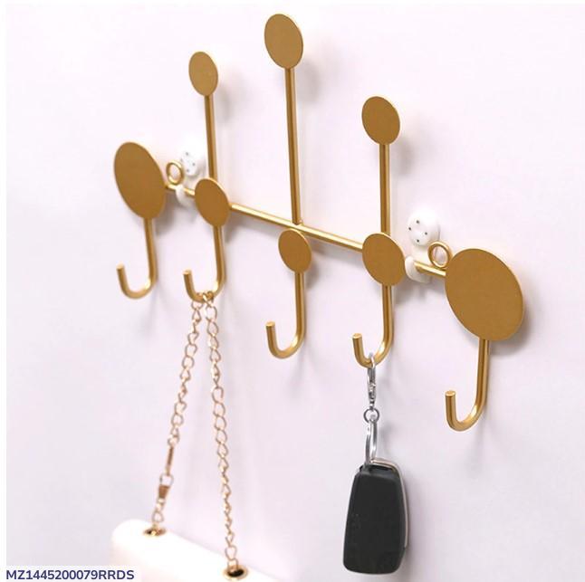 Elegant Golden Metal Wall Hanging - 1 Pc Beautiful Calligraphy Decor