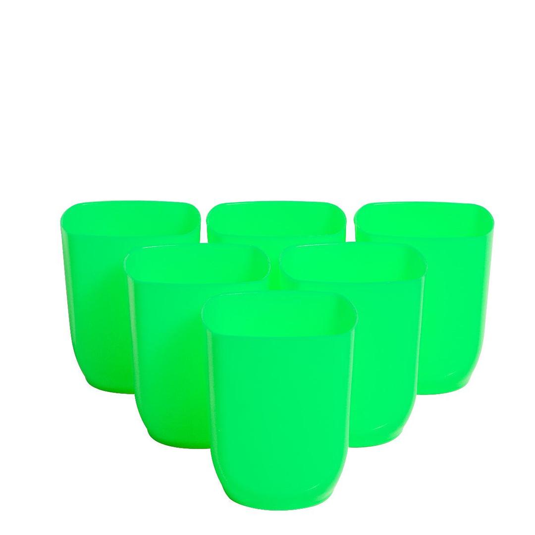 6-Piece Plastic Glass Set – Durable, Lightweight & Everyday Friendly