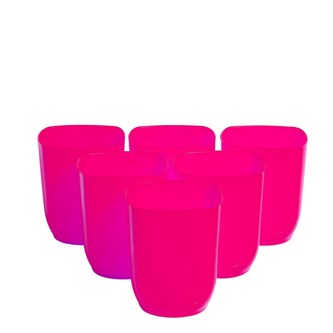 6-Piece Plastic Glass Set – Durable, Lightweight & Everyday Friendly