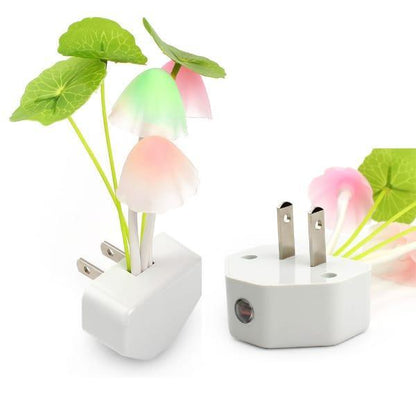 LED Mushroom Sensor Night Light - Pack Of 4