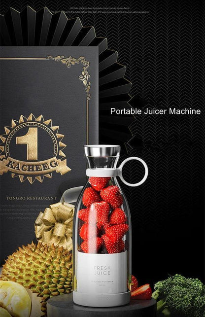 Portable & Rechargeable Mini Blender - 1 Pc Multi-Color Kitchen Essential