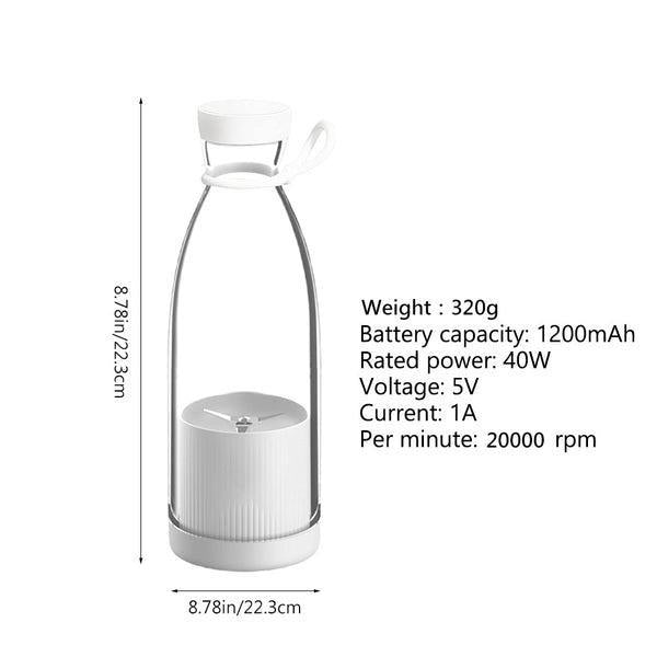 Portable & Rechargeable Mini Blender - 1 Pc Multi-Color Kitchen Essential
